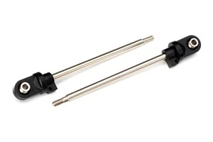 NEW Traxxas 7763 X-Maxx GTX Chrome Steel Shock Shafts 110mm w/Rod Ends - TRA7763 - Picture 1 of 1