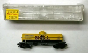 MTL Micro-Trains 65090 Shell Oil Company SCCX 1114 single dome tank car - Picture 1 of 1
