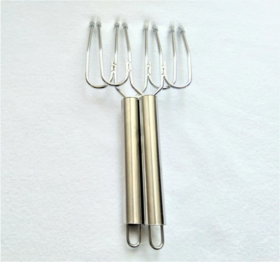 Mainstays Stainless Steel Silver Turkey Lifters, 2 Piece - Image 1 of 2