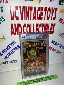 Fantastic Four 49 (1st Galactus, 2nd Silver Surfer) Marvel 1966 CGC 2.0 🔥 - Picture 1 of 13