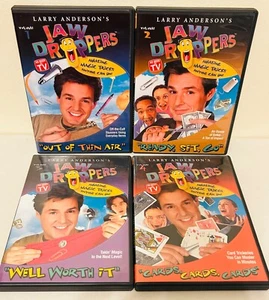 Larry Anderson's Jaw Droppers Volumes 1-4 (DVD) Magic "Cards, Tricks, & More!" - Picture 1 of 2