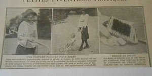 1924 Une voiture pliante pour bébés ( poussette ) image print - Picture 1 of 1