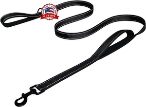 6Ft Heavy Duty Dog Leash with 2 Padded Handles for Large Dogs - Picture 1 of 6
