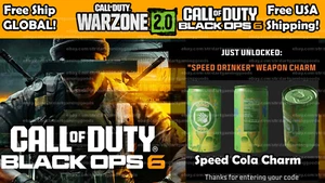 CoD Black Ops 6 - BO6 - Speed Cola - Global ALL REGIONS USE - Bild 1 von 1
