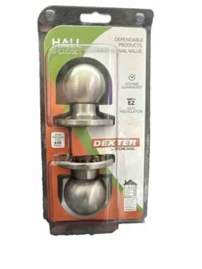 Dexter by Schlage Hall And Closet Satin Stainless Steel Door Handle 630 Finish - Picture 1 of 5