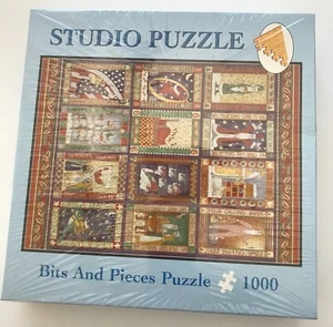 Studio Puzzle - Bits and Pieces 1000 pc TWELVE DAYS CHRISTMAS Carol Endres 2003  - Picture 1 of 11