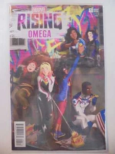 Libro de cómics de Marvel Rising Omega #1 variante Chen casi nuevo - Imagen 1 de 1