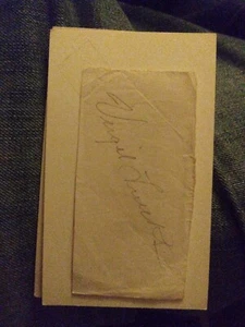 VIRGIL TRUCKS --- CUT AUTOGRAPH - Picture 1 of 1