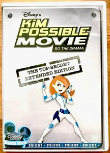 Kim Possible Movie: So the Drama (The Top-Secret Extended Edition) DVD VG+++π₯ - Picture 1 of 4