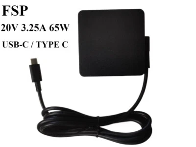 FSP USB-C 65W Charger FSP065-A1BR3 For Intel NUC M15 15.6" Type C Adapter - Image 1 of 4