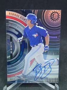 2017 Bowman High Tek - Bo Bichette #BHT-BB Autografi BLUE JAYS - Foto 1 di 2