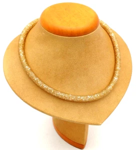 SWAROVSKI STARDUST GIROCOLLO CRISTALLI - ORO SCURO - Foto 1 di 5