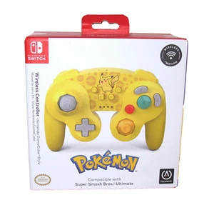 BRANDNEU Pokemon Pikachu Nintendo Switch Wireless GameCube Controller RAR! - Bild 1 von 11