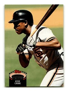Jose Uribe 1992 Stadium Club #371b San Francisco Giants Mint to Gem - Picture 1 of 2
