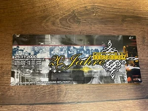 Altes böhse onkelz ticket zum 20. Jubiläum in Frankfurt - Bild 1 von 2