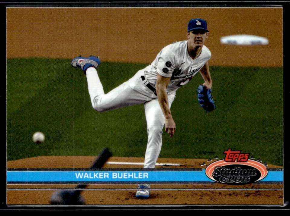 WALKER BUEHLER 2022 STADIUM CLUB 1991 DESIGN VARIATION #122 PARALLEL LOS ANGELES - Image 1 of 2