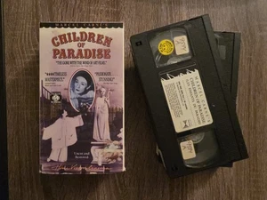 Children Of Paradise - VHS Tape Original Movie Film - Marcel Carne French  - Picture 1 of 2