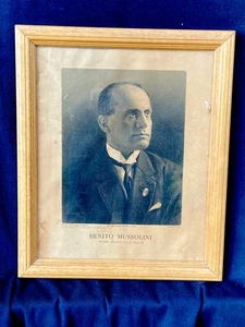 V. Malinverno - Ritratto di Benito Mussolini Primo Ministro - Vallardi Editore - Foto 1 di 8