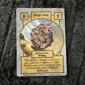 Guardians CCG Drifter’s Nexus Magic Item Rock of Far Rolling H5 - Picture 1 of 1