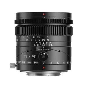 TTArtisan Tilt 50 mm f/1,4 para cámara con montura Micro Cuatro Tercios... - Imagen 1 de 8