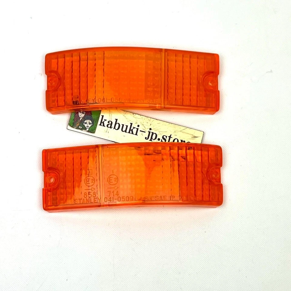 Juego de lentes de señal de giro peine delantero genuino MAZDA RX7 1981-1985 OEM Foto 1 de 4