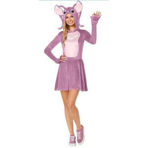 Disney Lilo & Stitch Engel Kostüm Erwachsene Geist Halloween Experiment 624 rosa NEU - Bild 1 von 11