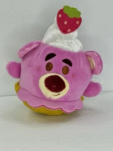 Disney Lotso Munchlings Plush Frozen Treats Pixar Toy Story Strawberry Sundae - Picture 1 of 8