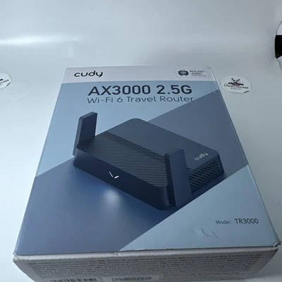 Cudy AX3000 2.5G Wi-Fi 6 Travel Router / Extender / Repeater | TR3000 - Image 1 of 4