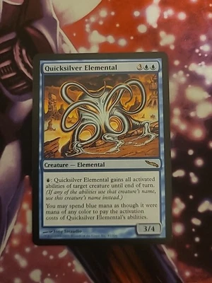 Quicksilver Elemental Mirrodin Regular Mtg - Image 1 of 2