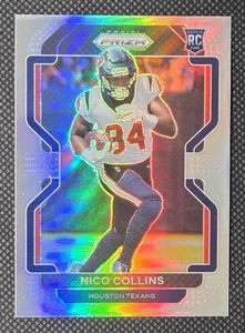 2021 Panini Prizm - Rookie Nico Collins #V-360 Silver Prizm (RC) Houston Texans - Bild 1 von 2