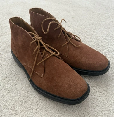 Nuevas Botas Chukka Dr Comfort Para Hombre Marrón Gamuza Talla 11.5 M Foto 1 de 4
