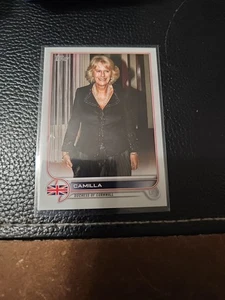 2022 Topps UK Edition British Royal Family Camilla 🔥 Short Print 🔥 #BRF-3 - Picture 1 of 2