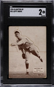 1934-36 Batter-Up #31 Lefty Grove SGC 2 - Picture 1 of 2