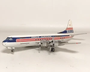 Western Models 1:200 Reeve Aleutian Lockheed L-188 Electra N178RV Diecast Model - Picture 1 of 7