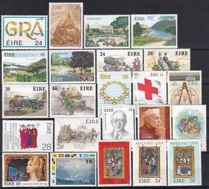 Irland 1989 Yvert 672/700 fehlt 682/83 & 693/96 postfrisch ss - Bild 1 von 1