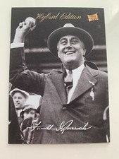 FRANKLIN D ROOSEVELT 2018 Pieces of Past Hybrid Edition Base Card #6