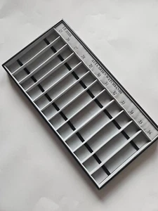 18mm Watch Bands Display Tray - ( 12 Slots / 7" by 14" ) - Picture 1 of 7