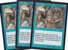 MTG: Portal: Second Age: Eye Spy X 3
