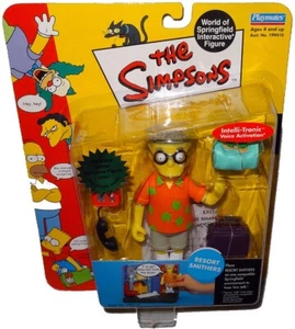 Simpsons Resort Smithers Action Figure WOS MIB Series 10 RARE Toy Playmates - Picture 1 of 1