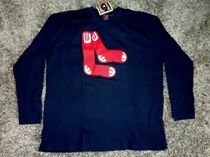 VINTAGE MLB BOSTON RED SOX COOPERSTOWN HEAVY WEIGHT THERMO LANGARM WARM - Bild 1 von 3