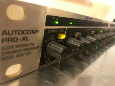 Behringer Autocom Pro-XL MDX1600 2 Channel Compressor Limiter Expander - Image 1 of 4