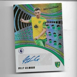 2021-22 Panini Revolution Premier League Autograph Auto Card : Billy Gilmour - Picture 1 of 3
