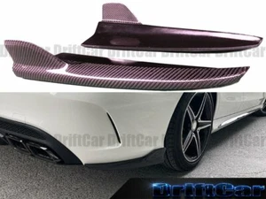 ALL NEW Fit 2015-2019 BENZ W205 AMG C63 C43 Type DP Carbon Fiber Rear Spats PAIR - Picture 1 of 4