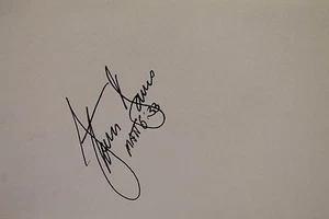 Storm Davis 1987 San Diego Padres Autographed 3x5 Signed Index Card JSA 17D - Picture 1 of 4