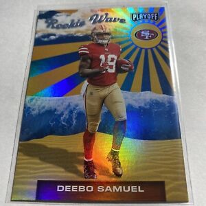 2019 Playoff Football Deebo Samuel Rookie Wave #11 San Francisco 49ers