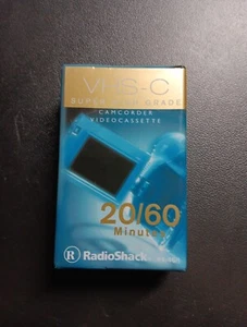 CINTA DE VIDEO CASETE RADIOSHACK VHS-C SÚPER ALTA CALIDAD 20/60 - Imagen 1 de 2