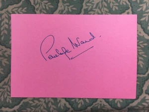 Penelope Dudley-Ward - The Frightened Lady - Major Barbara -  Autograph 1967 - Picture 1 of 2