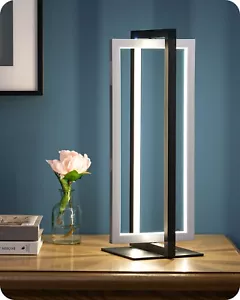 EDISHINE Modern LED Table Lamp, 750LM Stepless Dimmable Bedside Lamp Touch - Picture 1 of 14