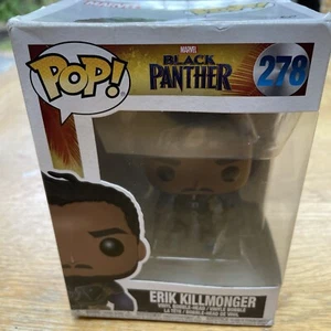 Funko Pop! Marvel Black Panther - Erik Killmonger Vinylfigur #278 - Bild 1 von 8
