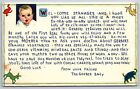 Fremont Michigan~Gerber Baby Sends Welcome~Elephant~Duck~Cereal Adv~1935 PC